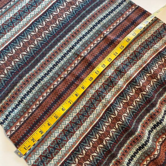 Peruvian Connection Zenima Sweater Dress Womens XL Fair Isle Espresso Multicolor - Picture 9 of 9